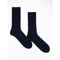 Boss Boss Bodywear 2 Pack Bamboo Crew Socks - Navy