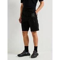 Hugo X Rb Garlio Cargo Shorts - Black
