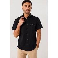 BOSS Mens B Motion Regular-fit Shirt in Knitted Cotton