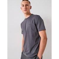 BOSS 10256064 Short Sleeve T-Shirt 2XL Dark Grey