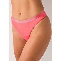 BOSS Women/'s Thong CI 10253667 01 String, 658Dark Pink, XS