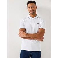Boss Paule 4 Slim Fit Polo Shirt- Natural