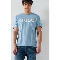 HUGO  Dulivio  men's T shirt in Blue