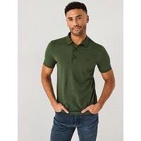 Boss Paule 4 Slim Fit Polo Shirt- Khaki