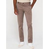 BOSS Mens Chino Slim Slim-fit Chinos in Stretch-Cotton Satin