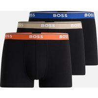 BOSS Bodywear 3 Pack Power Jersey Boxer Trunks - S