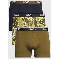 BOSS Men/'s BoxerBr 3P Power Des 10267410 Boxer_Brief, 992Open Miscellaneous,