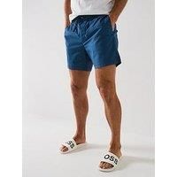 Boss Sandrew-4-Shorts Shorts-Dark Blue - Open Blue