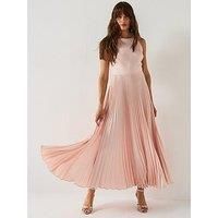 Boss Daliana Pleated Dress - Pink