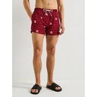 HUGO Men/'s Tortuga 10262303 01 Swim_Short, 612Medium Red, L