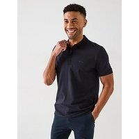 Boss Paule Rib Polo Shirt- Dark Blue