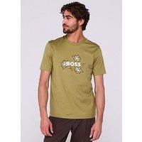 BOSS Thompson 121 10247170 01 Short Sleeve T-Shirt L Green