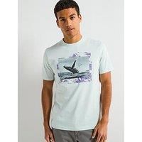 Boss Te Dunetrace T-Shirt - Open Blue