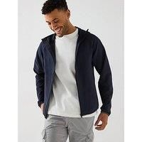 BOSS Mens L Commuter Water-Repellent Jacket with Four-Way Stretch