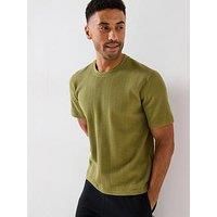 Boss Structure Loungewear T-Shirt - Green