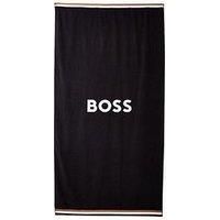 Boss Fashion Logo Towel - Black