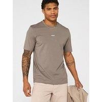 Boss Tchup Centre Logo Relaxed Fit T-Shirt - Beige
