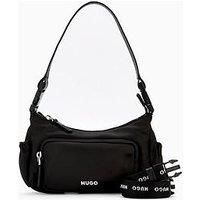 HUGO Women Bel Shoulder Bag Bp, Black, One Size