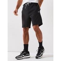 Boss Shorts Zone Regular Fit Jersey Shorts - Black