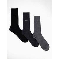Boss Boss Bodywear 3 Pack Logo Crew Socks - Multi