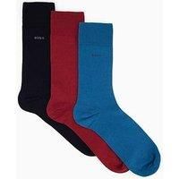 Boss Boss Bodywear 3 Pack Logo Crew Socks - Multi