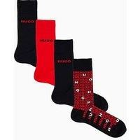 Hugo 4 Pack Tortuga Sock Gift Set - Black
