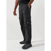 Hugo Greco253 Straight Fit Stacked Logo Trousers - Black