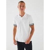 Boss Boss Polo Zone Slim Fit Cuff Logo Polo Shirt