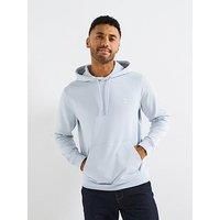 BOSS Mens Wetalk Regular-fit hoodie in cotton terry with logo patch