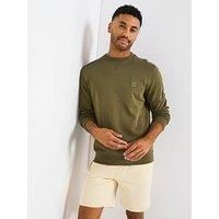 BOSS Westart 10234591 Sweatshirt S Green