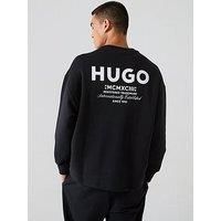 HUGO Naviu 10257685 BLUE Sweatshirt L