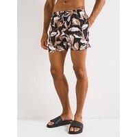 Boss Piranha Floral Print Swimshorts - Multi