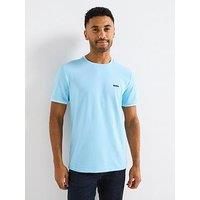 Boss Taul Regular Fit Stretch Pique T-Shirt - Light Blue