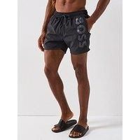 Boss Octopus Swim Shorts - Grey