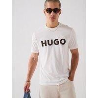 Hugo Regular Fit Dulivio T-Shirt - White