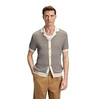 BOSS Mens C-Iconico Regular-fit Knit Cardigan in Cotton