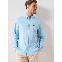 Boss Motion Regular Fit Long Sleeve Shirt - Light Blue