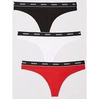 Hugo Triple Striped Thong - Multi