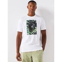 BOSS Mens Te Animali 10254276 01 White XL