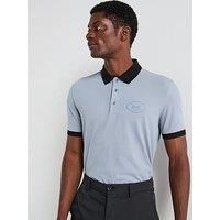 Boss Mens Golf Logo Polo - Grey