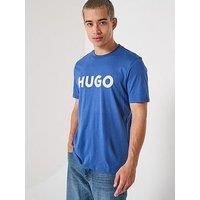 HUGO Men's Dulivio Graphic T-Shirt, Blue