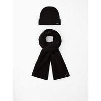 Boss Liviliana Scarf Set - Black