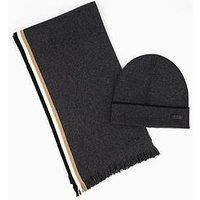 Boss Henzo Corporate Stripe Gift Set - Grey