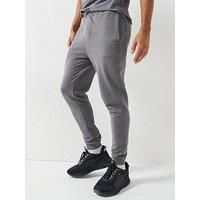 Boss Sestart Regular Fit Cuff Joggers - Light Grey