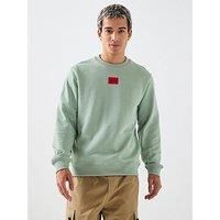 Hugo Hugo Diragol212 Regular Fit Crew Sweat - Green