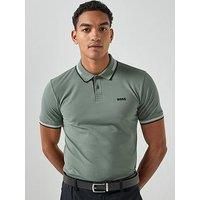 Boss Mens Golf Paul Polo Shirt - Green