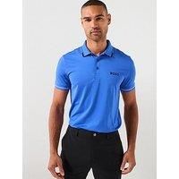 Boss Mens Golf Paul Pro Polo Shirt - Blue
