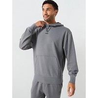 BOSS Men/'s WeSmallhood Sweatshirt, Open Grey, L