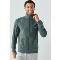 Boss Bodywear Mix & Match Lounge Track Top - Green