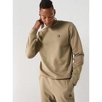 Boss C-Sharpe 01 Nikel Logo Crew Sweatshirt - Brown